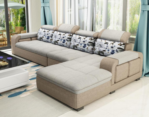 Corner sofa L-shape corner upholstered sofa Seat Design Couch Sofas Fabric Living landscape new