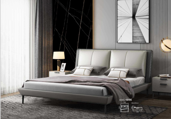 Bedroom bed Double bed Youth bed Fabric bed Bed frame