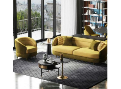 Relax Seat Design Couch Lounge Sofas Textile Sofa 3 Seater Three Seater Velvet