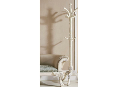Cloakroom clothes stand hanging luxury stand Classic r Wood Hall Baroque
