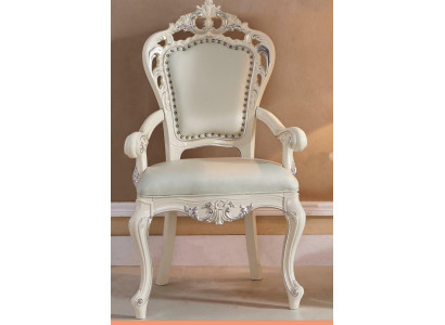 Luxury 1x Chair Dining room chair Living room chair Kitchen chairs Upholstered chair