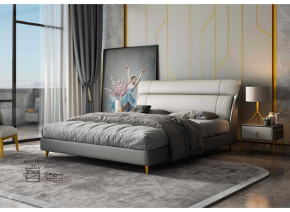 Design Leather Bed Luxury Upholstery Beds Double Modern Marriage 180x200 Modern new