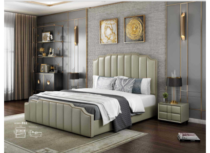 Bedroom Luxury Bed Design Beds 180x200cm Double Hotel Furniture Furnishings