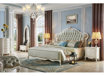 Design Bedroom 5 pcs. Complete Set Bed Bedroom Bedside table