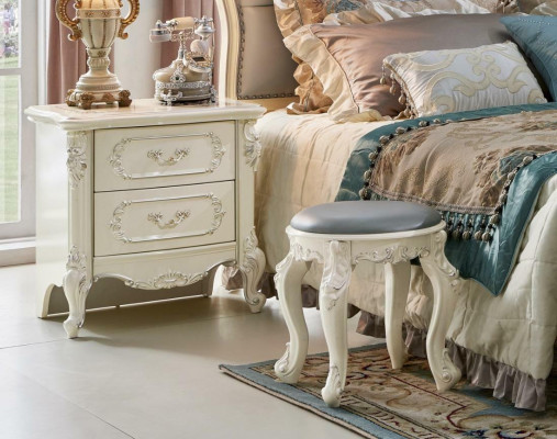 Footstool Round Stool Stool Upholstered Stool Ottoman Stool new Seat Side