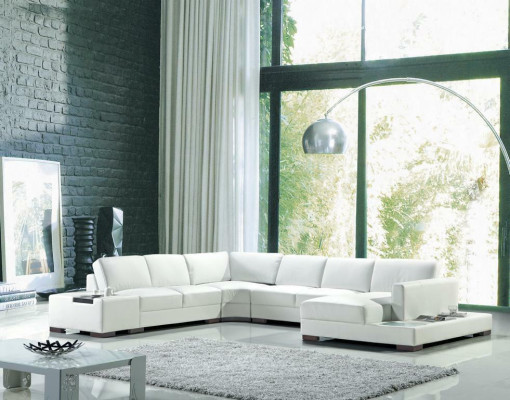 Leather sofa Corner sofa Sofa Living landscape Upholstery Seat Corner suite XXL Big Sofas new