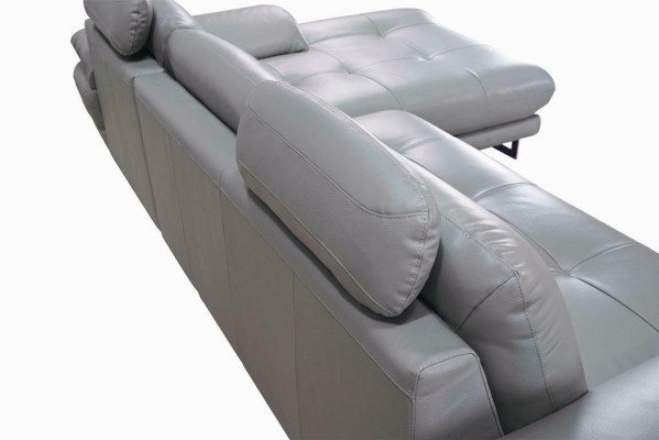 Leather sofa Couch Living landscape Corner sofa Corner Suite Design Modern Sofa 1508