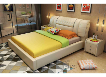 Designer Bed Chesterfield Beds Textile Leather Hotel Luxury Upholstery Velvet Fabric1