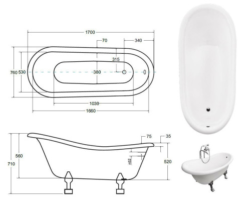 Exclusive freestanding bathtub acrylic bath tub bath tubs