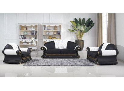 Couch Living landscape Suite Design Modern Sofa 6020 3+2 Seater Sofas