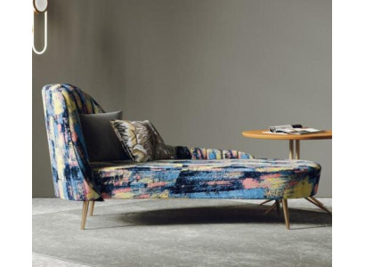 Chaise Lounge Upholstery Textile Modern Relax Seat Luxury Furniture Living landscape