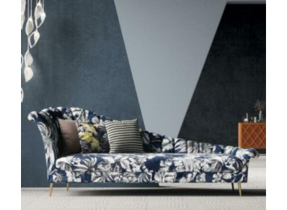 Textile Chaise Lounge Lounger Upholstery Couches Sofa Relax Chaise Lounge Club Furniture new