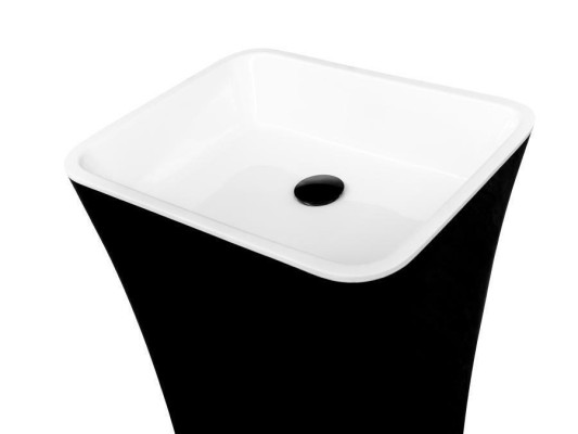 Modern Design Washbasin Acrylic Stand Bathroom Freestanding Washbasin