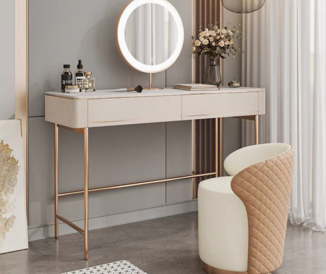 Design Secretary Luxury Writing Table Office Furniture Tables Make-up Consoles