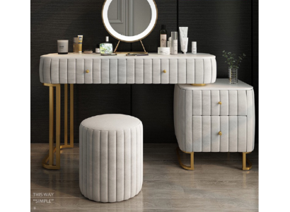 Designer Consoles Dressing table Cosmetics Table Mirror Decoration Chest of drawers Hairdresser