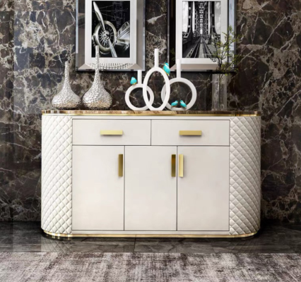 Luxury sideboard Chest of drawers Wardrobe sideboards 3 doors with 2 drawers