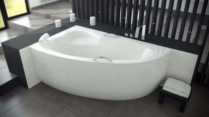 Unshaped Bathroom Tub Corner Bathtubs Design Tubs White