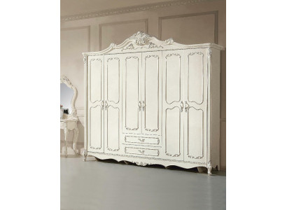 Wardrobe Furniture 6 Doors Wood Wardrobe Bedroom Wall Unit Solid wood