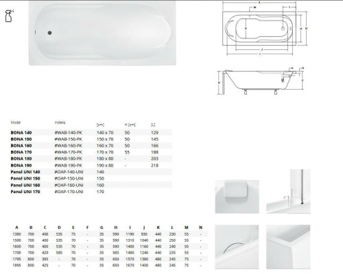 Bathroom Rectangle Bathtub Modern Bathroom Tub Acrylic Shower Screen