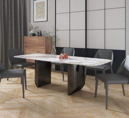Luxury Table Metal Dining table Mega Design Metal Tables Dining room Furniture Dining tables