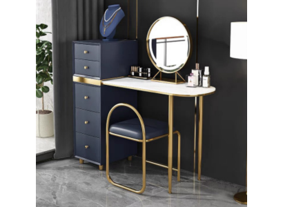 Dressing table Stool Complete Set Chest of drawers Bedroom new 2pcs