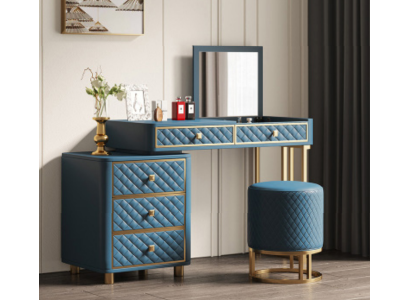 Dressing table Dressing table Cosmetic table Stool Mirror Bedside tables