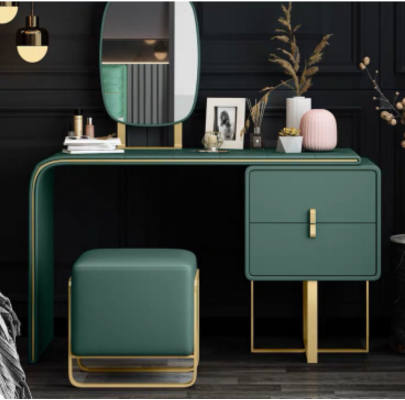Dressing table with Mirror Luxury Console Chest of drawers Bedroom new 2 pcs