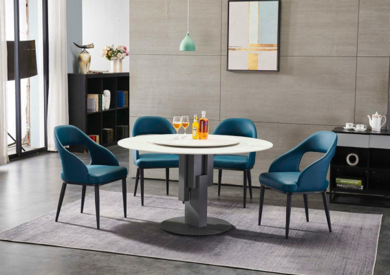 Dining room Furniture Oval Dining table Table Design Tables Luxury Furniture Round new stainless steel