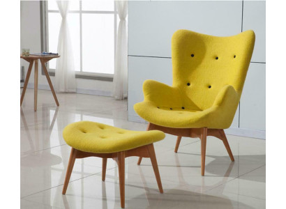 Armchair Design Couch Sofa Seater Textile Lounge Club Upholstery Luxury Seat