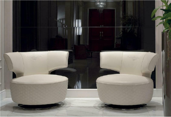 Armchair Design Couch Sofa Seater Leather Lounge Club Upholstery Luxury Ears