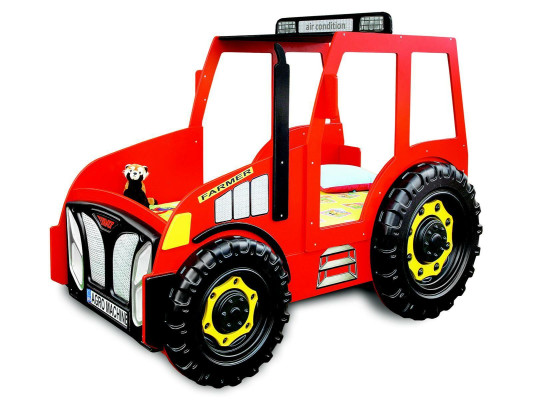 Bauer Farmer Truck Children Childrens bed Youth Bed Tractor Red new Beds