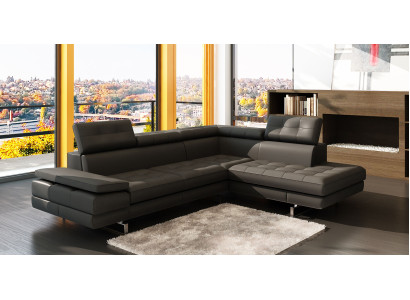 Design Leather Sofa Sofa Couch Upholstery Corner Seat Suite Living landscape