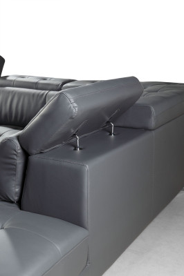 Design Leather Sofa Sofa Couch Upholstery Corner Seat Suite Living landscape