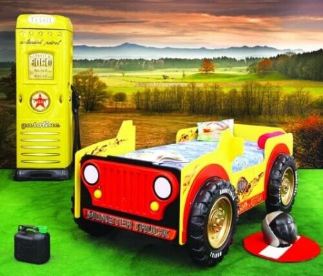 Childrens bed Childrens bed JEEP ABS Bed Beds Car Youth Bed Vehicle Mattress new