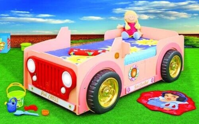 Childrens bed Bed Beds Youth Bed Girls Girly Jeep Car Bed for Girls new