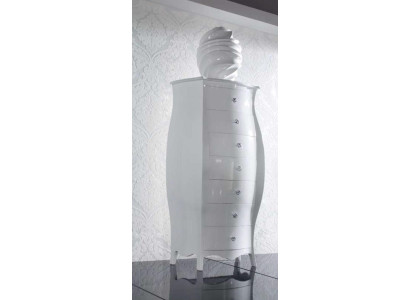 Luxury Chest of drawers Cabinets Chests of drawers Wood Bedroom Modern Design White Style Big