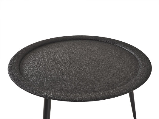 Designer set of 2 round coffee tables for the living room in premium quality