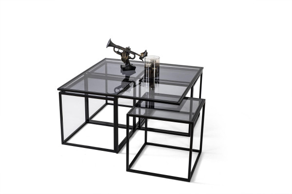Coffee table Coffee table Designer Table Metal Living room table Table