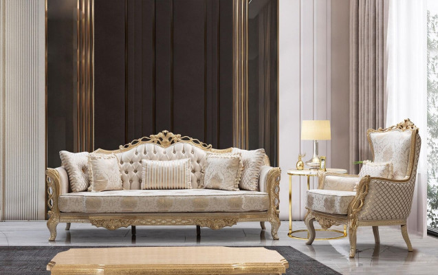 Sofa set 3+1 Sofa Armchair Living room Luxury Sofa Set Textile new