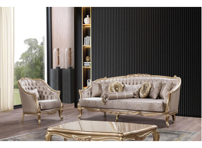 Suite Sofa set 3+1 Seater Living room Classic Design Sofa Set Armchair