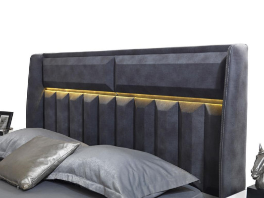 Bedroom Set Bed 2x Bedside table 5 pcs Design Modern Luxury Complete it