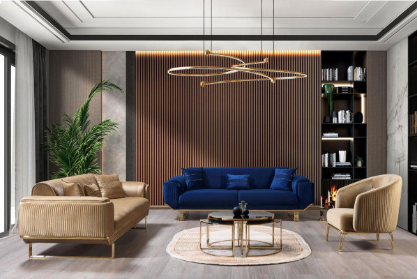 Sofa set 331 Seat Couch Furniture Living room Furnishings Modern Sofa