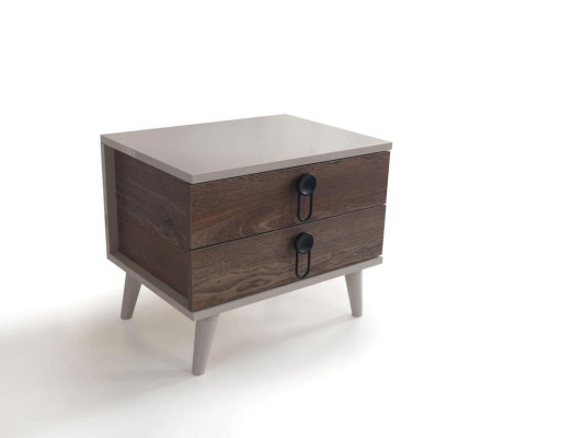 Bedroom Complete Set Bed 2 x Bedside table Wardrobe 5 pieces