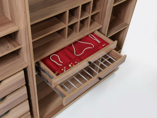 Transparent Wardrobe Furniture Luxury Design Furnishings Bedroom