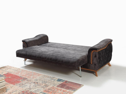 Sofa Luxury Textile Chesterfield Couch Upholstery 3 Seater Couches Fabric new