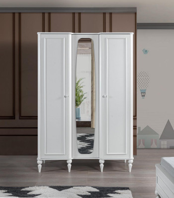 Wardrobe Bedroom Wardrobe Design Youth Clothes cupboards White