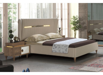 Bedroom Bed Upholstery Design Luxury Double Hotel Beds Wood Furniture