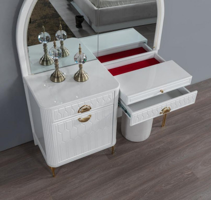Bedroom Chest of drawers with Mirror Console Chests of drawers Dressing Tables Furniture