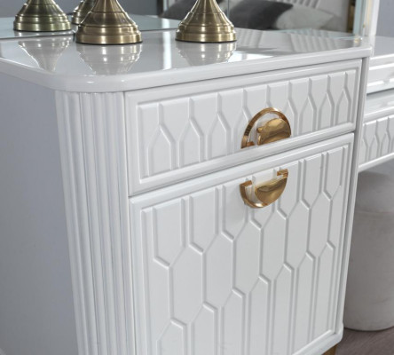 Bedroom Chest of drawers with Mirror Console Chests of drawers Dressing Tables Furniture