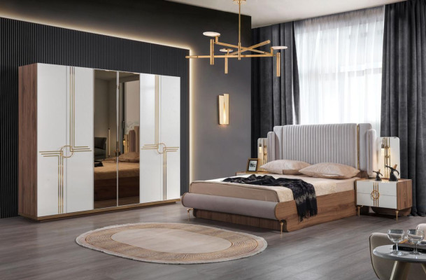 Bed Upholstery Design Luxury Double Hotel Beds Gold Luxury Hotel new